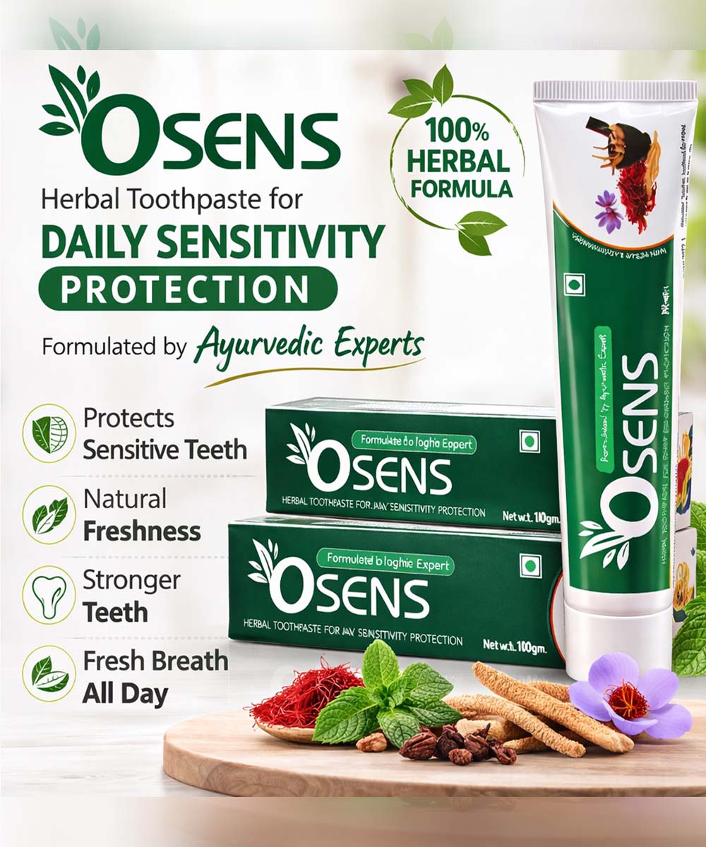 OSens Herbal Toothpaste – Nature’s Power for Complete Oral Care