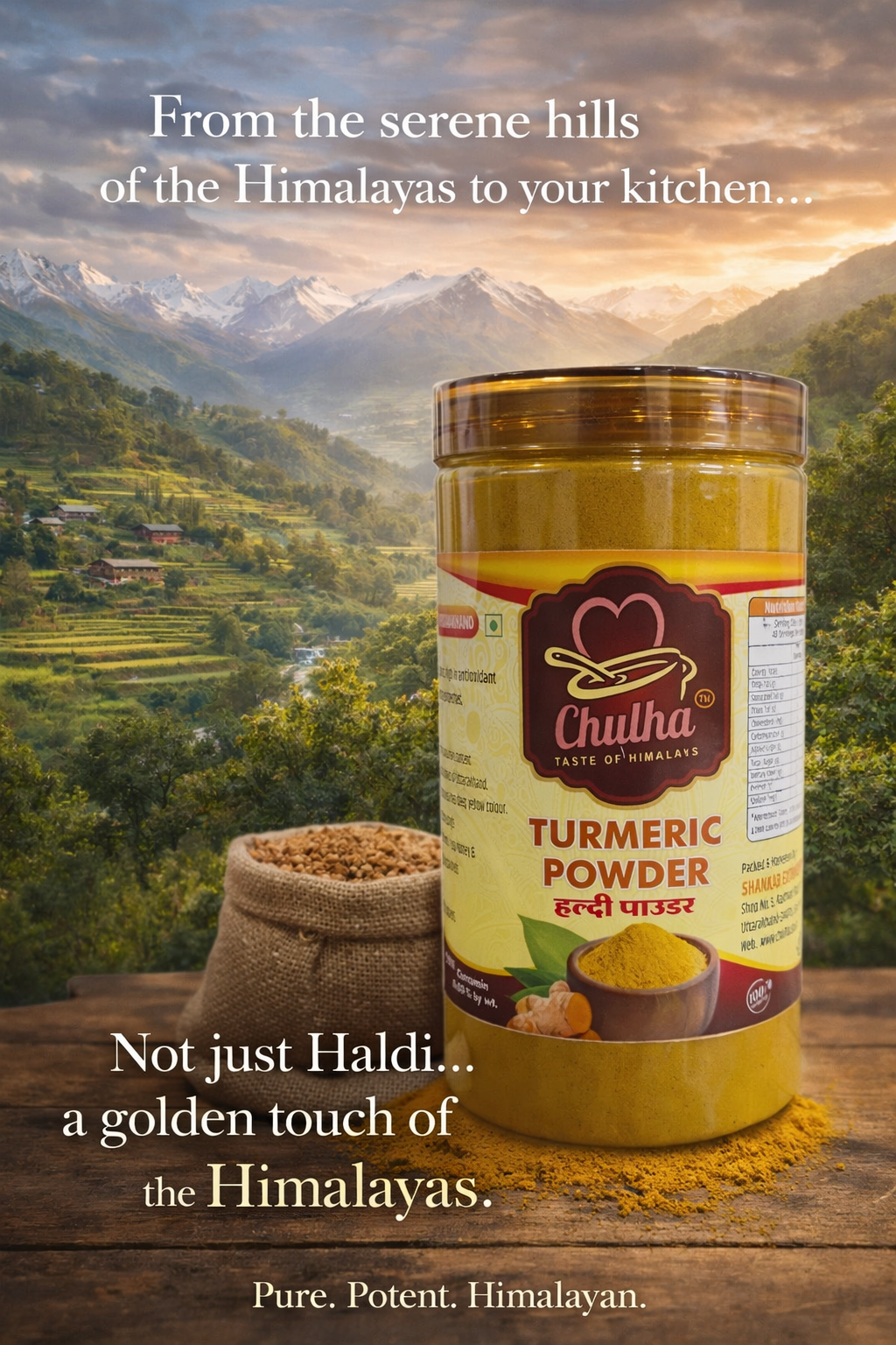 Chulha Turmeric powder 